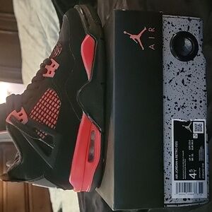 Verified Air Jordan Red Thunder Retro  Men's 4.5/Women's 6/Boy's 4.5